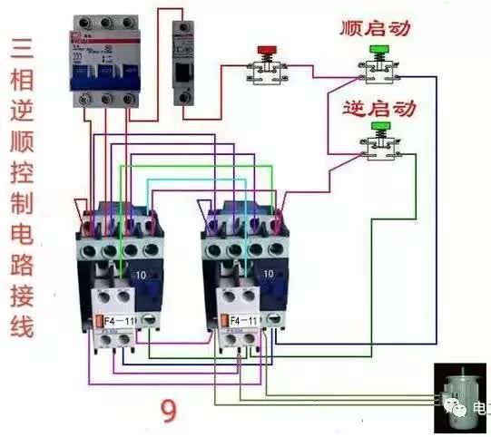 常用交流接触器实物接线图，简单明了！纯纯的干货！