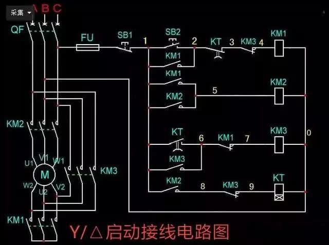 常用交流接触器实物接线图，简单明了！纯纯的干货！